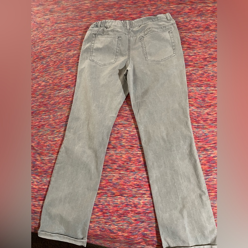 Boys Gray Cat & jack khaki style pants size 16 husky very good condition